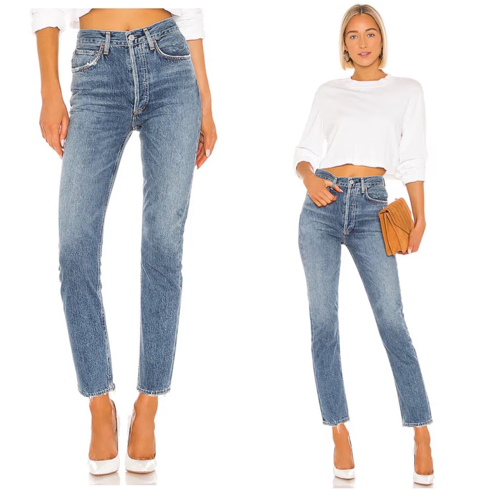 Agolde Riley Crop jeans